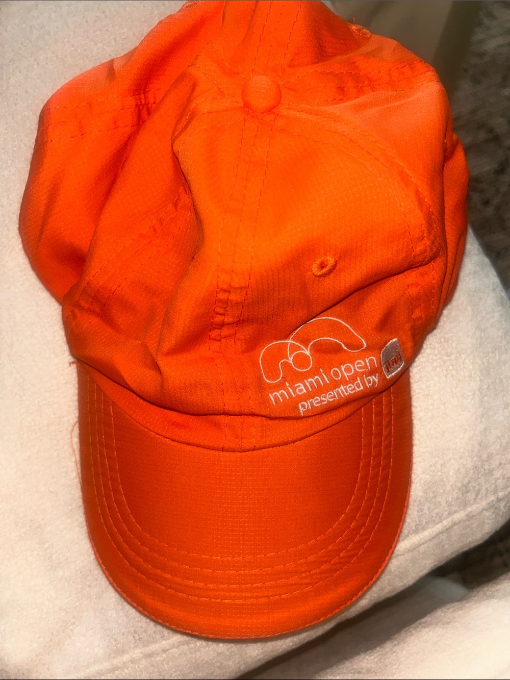 Miami Open Orange Baseball Cap